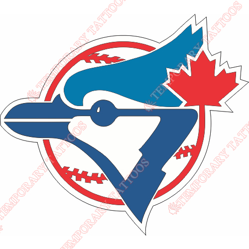 Toronto Blue Jays Customize Temporary Tattoos Stickers NO.1987